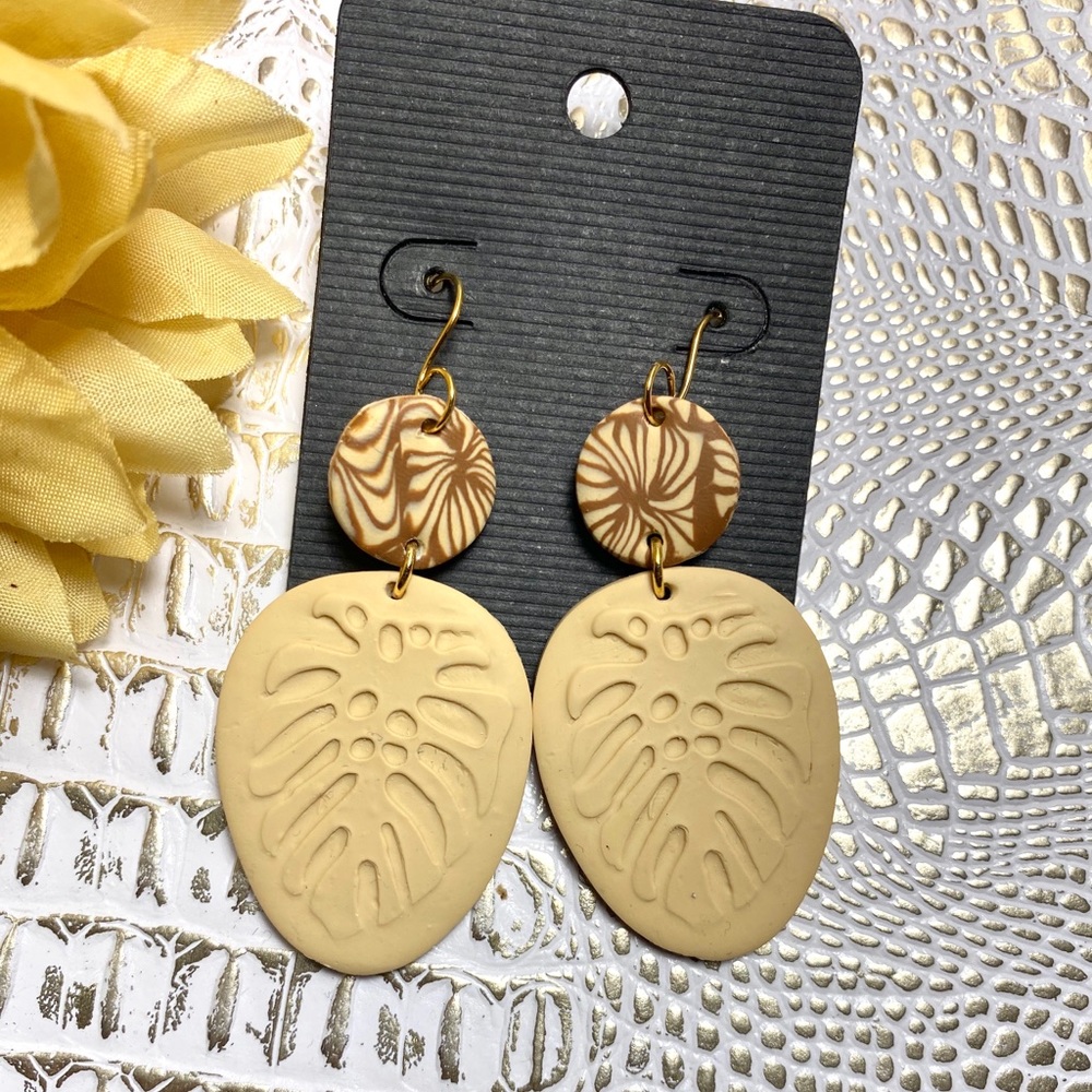 Polymer Clay Dangle Earrings